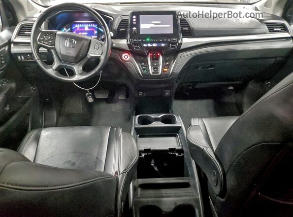 5FNRL6H75NB032888 2022 HONDA ODYSSEY Black Vista del salpicadero