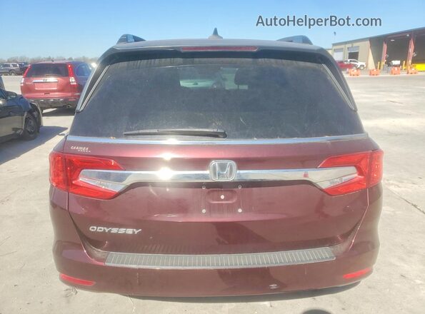 5FNRL6H76KB035603 2019 HONDA ODYSSEY Maroon 