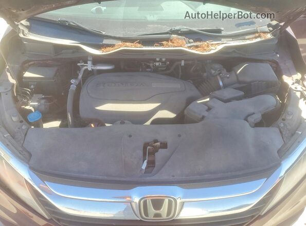 5FNRL6H76KB035603 2019 HONDA ODYSSEY Maroon 