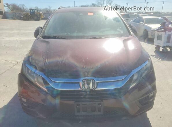 5FNRL6H76KB035603 2019 HONDA ODYSSEY Maroon 