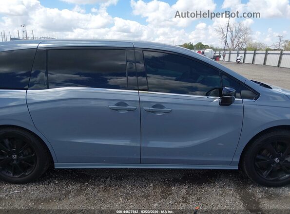 5FNRL6H76PB050089 2023 HONDA ODYSSEY Blue Սալոնի հետևի տեսք