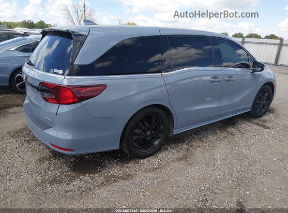 5FNRL6H76PB050089 2023 HONDA ODYSSEY Blue Հետևի աջ