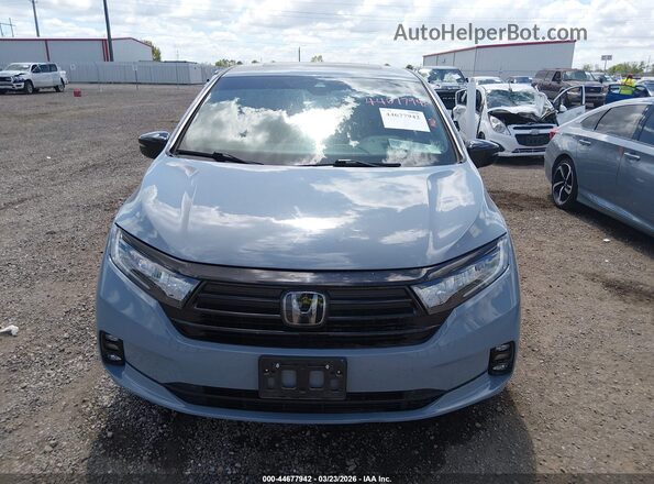 5FNRL6H76PB050089 2023 HONDA ODYSSEY Blue Սարքավորումների վահանակի տեսք