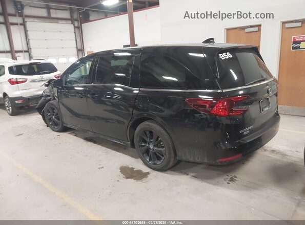 5FNRL6H76RB072239 2024 HONDA ODYSSEY Black Հետևի ձախ