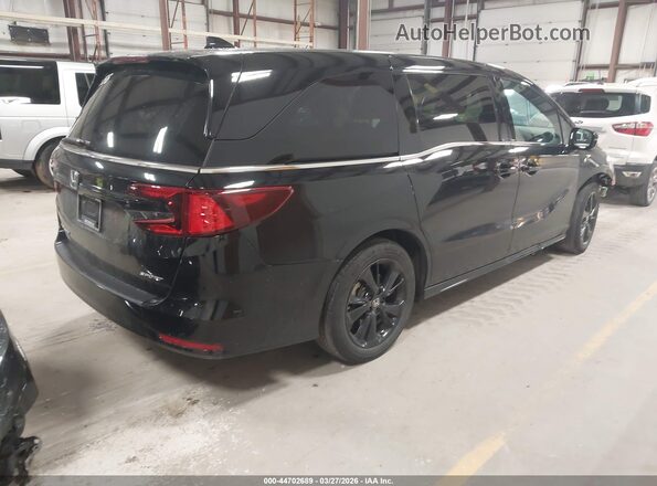 5FNRL6H76RB072239 2024 HONDA ODYSSEY Black Հետևի աջ