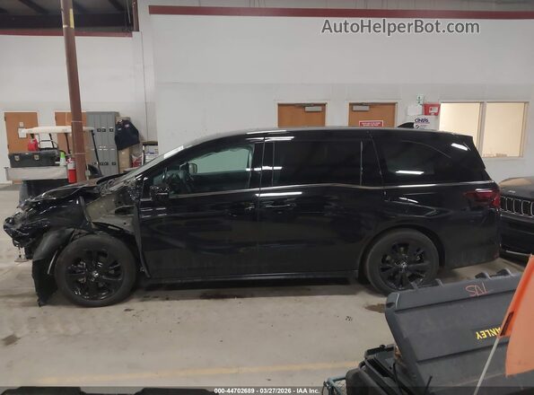 5FNRL6H76RB072239 2024 HONDA ODYSSEY Black Սալոնի 360 աստիճան տեսք