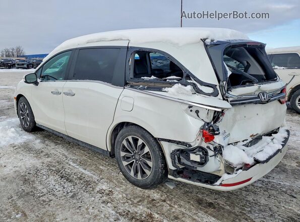 5FNRL6H77MB020692 2021 HONDA ODYSSEY White Rear left