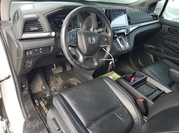 5FNRL6H77MB020692 2021 HONDA ODYSSEY White Dashboard view