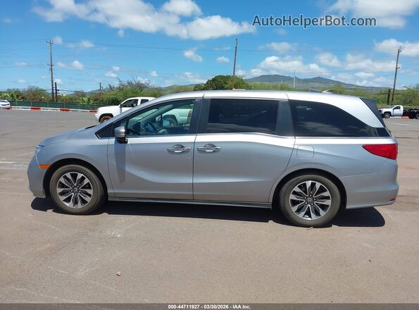 5FNRL6H77NB029216 2022 HONDA ODYSSEY Silver Vista interior de 360 grados