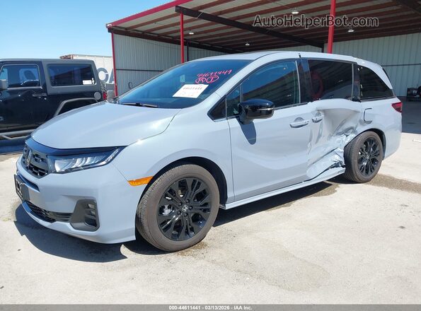 5FNRL6H77TB019282 2026 HONDA ODYSSEY Gray Передня ліва чверть