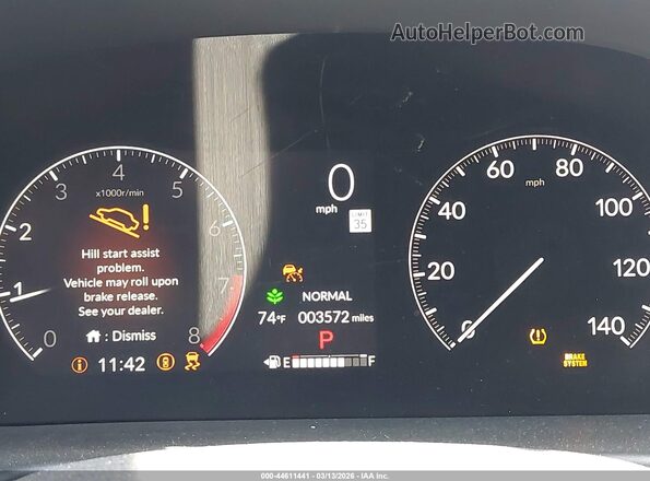 5FNRL6H77TB019282 2026 HONDA ODYSSEY Gray 