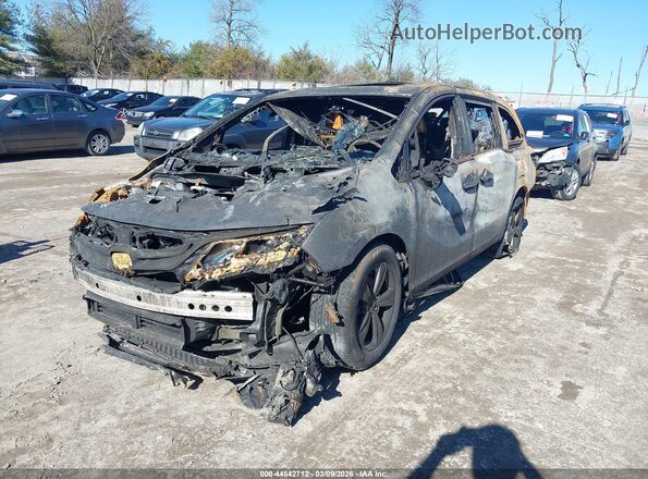 5FNRL6H79KB049611 2019 HONDA ODYSSEY Green Przód lewy