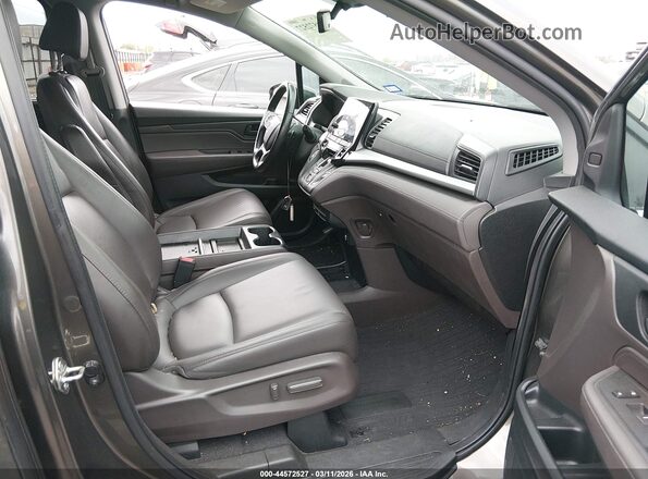 5FNRL6H79LB027576 2020 HONDA ODYSSEY Gray Вид салону спереду