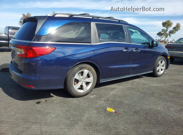5FNRL6H7XKB035538 2019 HONDA ODYSSEY Blue 