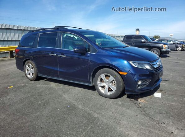 5FNRL6H7XKB035538 2019 HONDA ODYSSEY Blue 