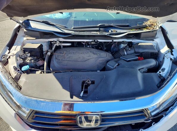 5FNRL6H7XMB007967 2021 HONDA ODYSSEY White Vista interior trasera