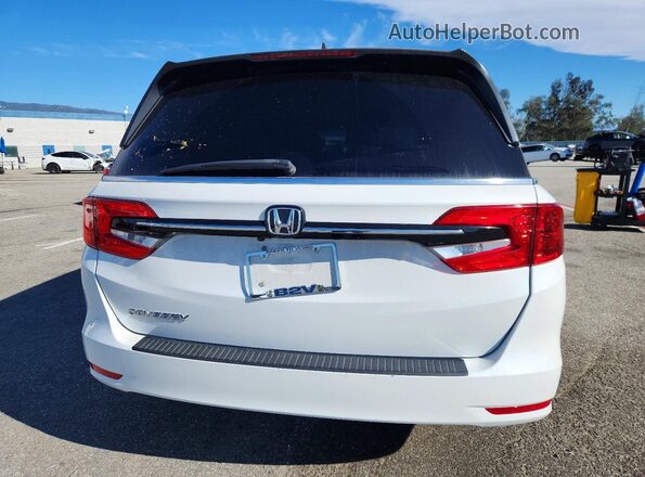 5FNRL6H7XMB007967 2021 HONDA ODYSSEY White Vista trasera