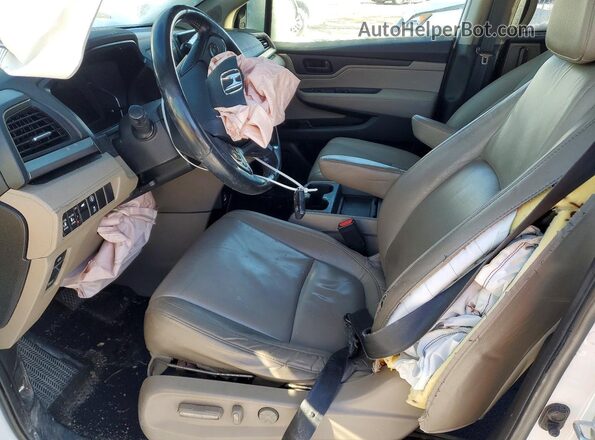 5FNRL6H7XMB045120 2021 HONDA ODYSSEY White Vista interior delantera