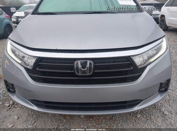5FNRL6H7XNB016282 2022 HONDA ODYSSEY Gray Widok zestawu wskaźników
