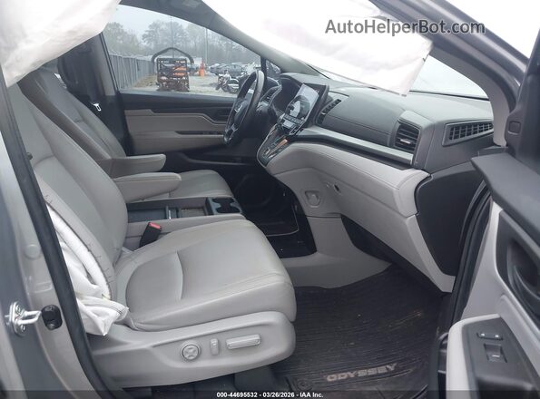 5FNRL6H7XNB016282 2022 HONDA ODYSSEY Gray Widok wnętrza z przodu