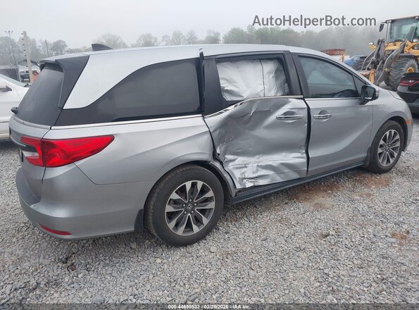 5FNRL6H7XNB016282 2022 HONDA ODYSSEY Gray Tył prawy