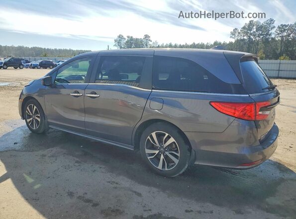 5FNRL6H80MB005587 2021 HONDA ODYSSEY Gray 