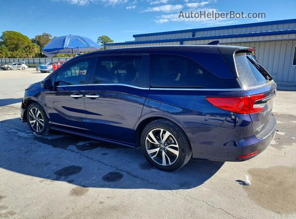 5FNRL6H81PB025187 2023 HONDA ODYSSEY Blue Задня ліва чверть