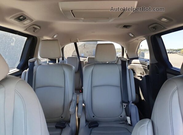 5FNRL6H81PB025187 2023 HONDA ODYSSEY Blue Вид задніх сидінь