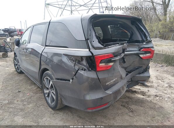 5FNRL6H84RB028992 2024 HONDA ODYSSEY Gray Rear left