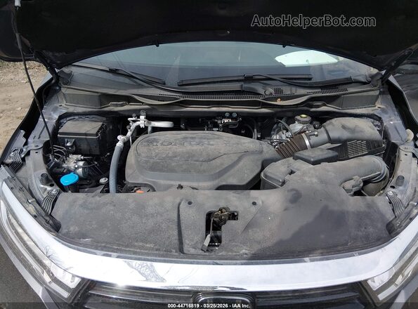 5FNRL6H84RB028992 2024 HONDA ODYSSEY Gray Rear view