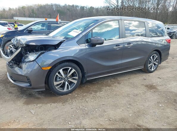 5FNRL6H84RB037305 2024 HONDA ODYSSEY Blue 