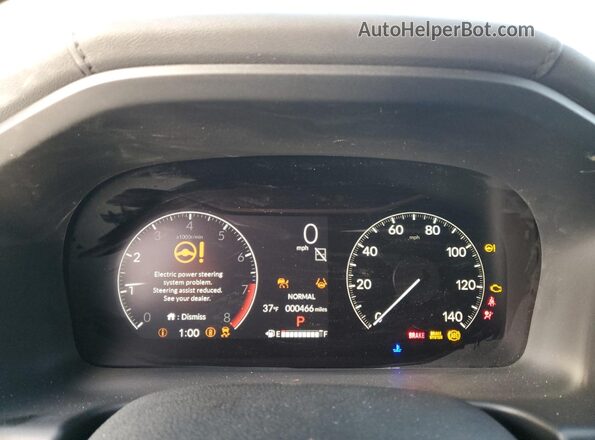 5FNRL6H85TB002604 2026 HONDA ODYSSEY Blue Սարքավորումների վահանակի տեսք