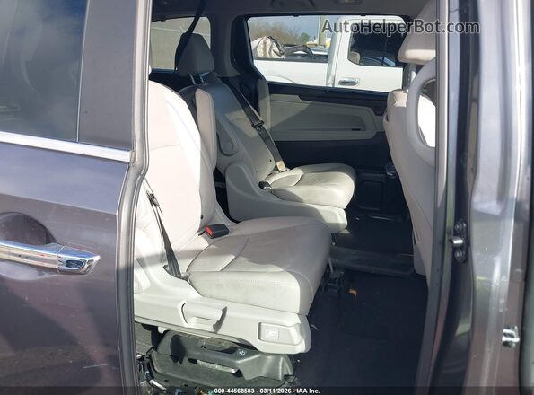 5FNRL6H86JB038377 2018 HONDA ODYSSEY Gray VIN sticker view