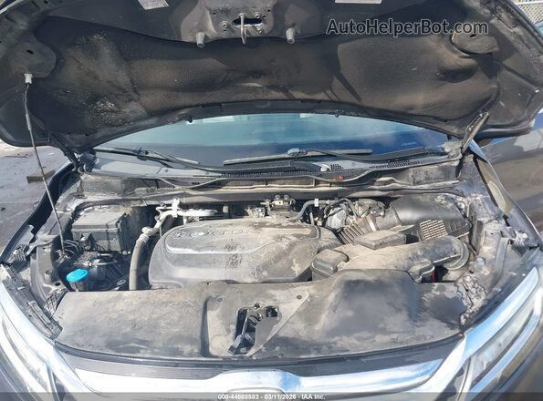 5FNRL6H86JB038377 2018 HONDA ODYSSEY Gray Rear view