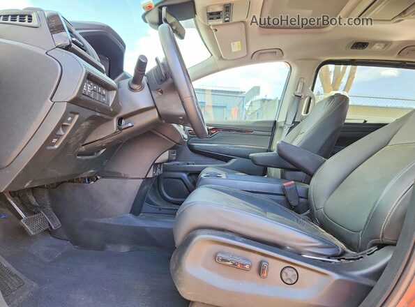 5FNRL6H88MB030379 2021 HONDA ODYSSEY Серый Вид салона спереди