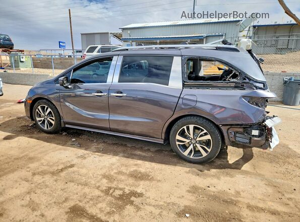5FNRL6H88MB030379 2021 HONDA ODYSSEY Серый Задняя левая четверть