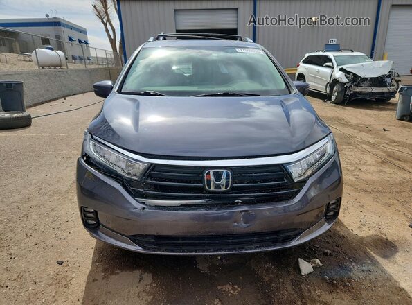 5FNRL6H88MB030379 2021 HONDA ODYSSEY Серый Вид спереди