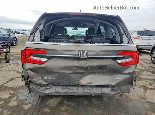 5FNRL6H88MB030768 2021 HONDA ODYSSEY Gray Widok z tyłu