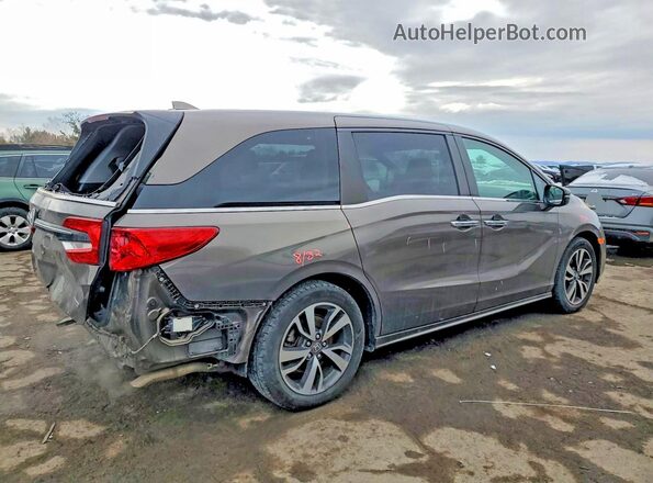 5FNRL6H88MB030768 2021 HONDA ODYSSEY Gray Tył prawy