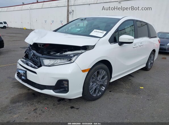 5FNRL6H88TB030106 2026 HONDA ODYSSEY White Vista tres cuartos delantera izquierda