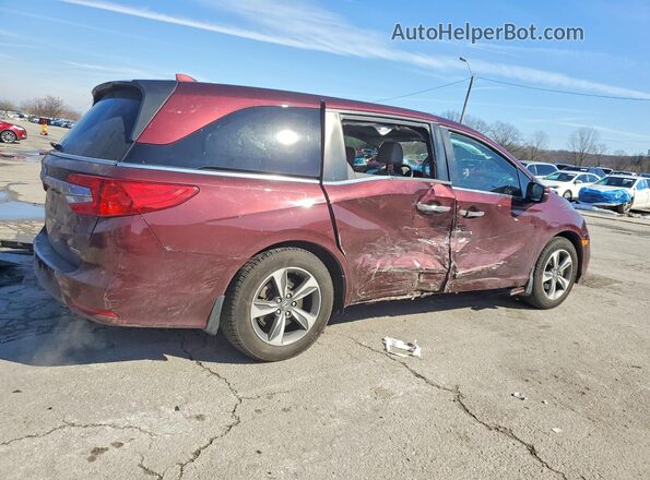 5FNRL6H89KB052596 2019 HONDA ODYSSEY Maroon 
