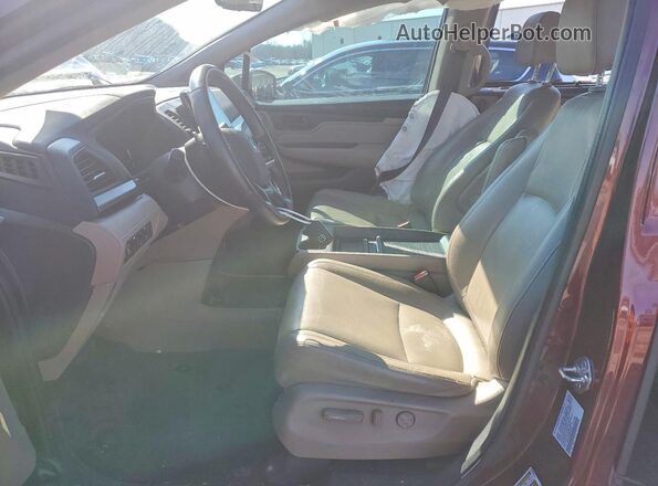 5FNRL6H89KB052596 2019 HONDA ODYSSEY Maroon 