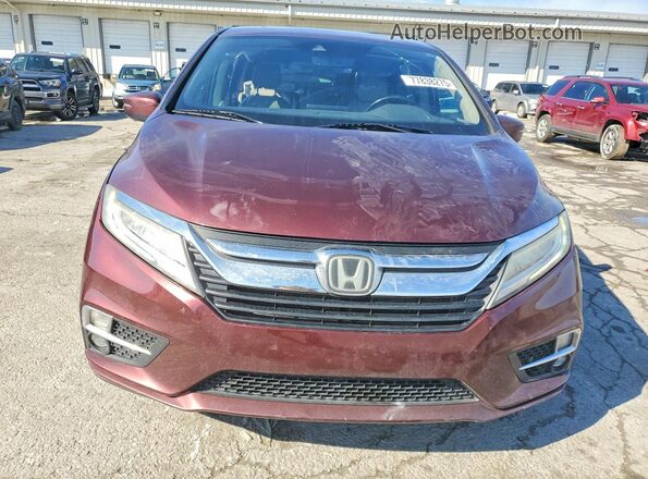 5FNRL6H89KB052596 2019 HONDA ODYSSEY Maroon 