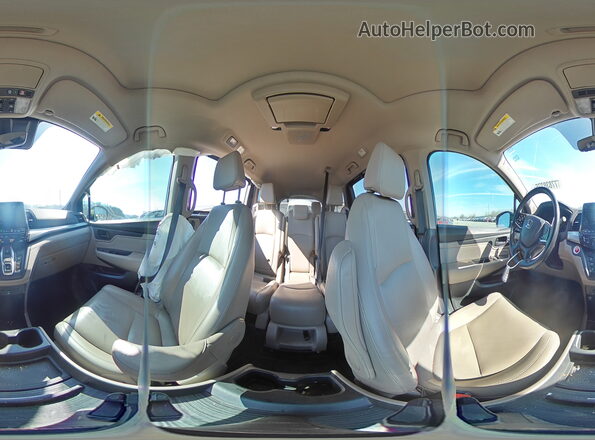 5FNRL6H89KB052596 2019 HONDA ODYSSEY Maroon 