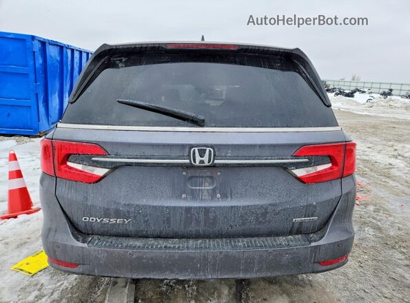 5FNRL6H89MB009878 2021 HONDA ODYSSEY Gray Vista trasera