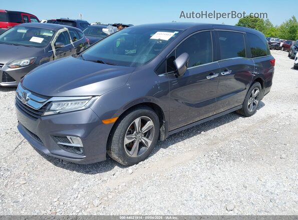 5FNRL6H8XJB017693 2018 HONDA ODYSSEY Gray 