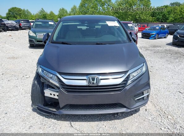5FNRL6H8XJB017693 2018 HONDA ODYSSEY Gray 