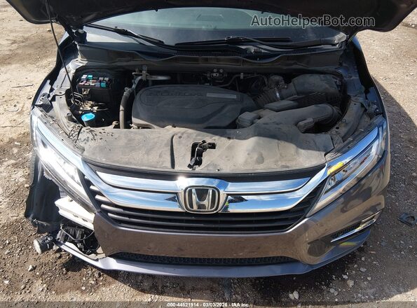 5FNRL6H8XJB017693 2018 HONDA ODYSSEY Gray 