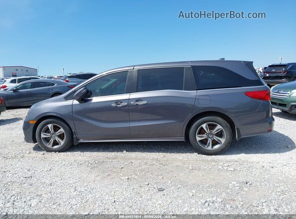 5FNRL6H8XJB017693 2018 HONDA ODYSSEY Gray 