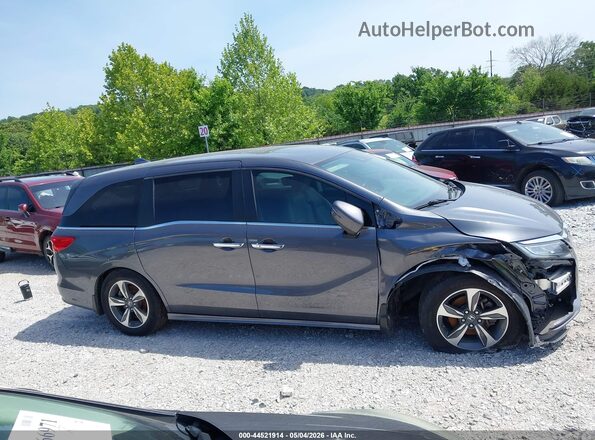 5FNRL6H8XJB017693 2018 HONDA ODYSSEY Gray 